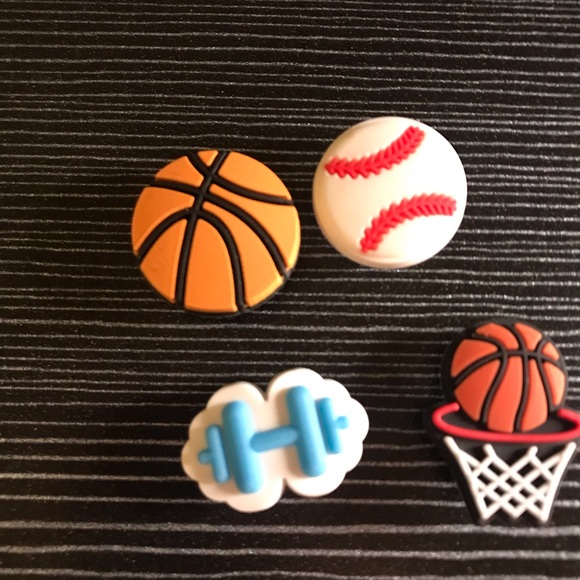 Basketball & Sporty Little Boy Themed Croc Charms *Bundle 3 Save 20%* - Picture 2 of 4